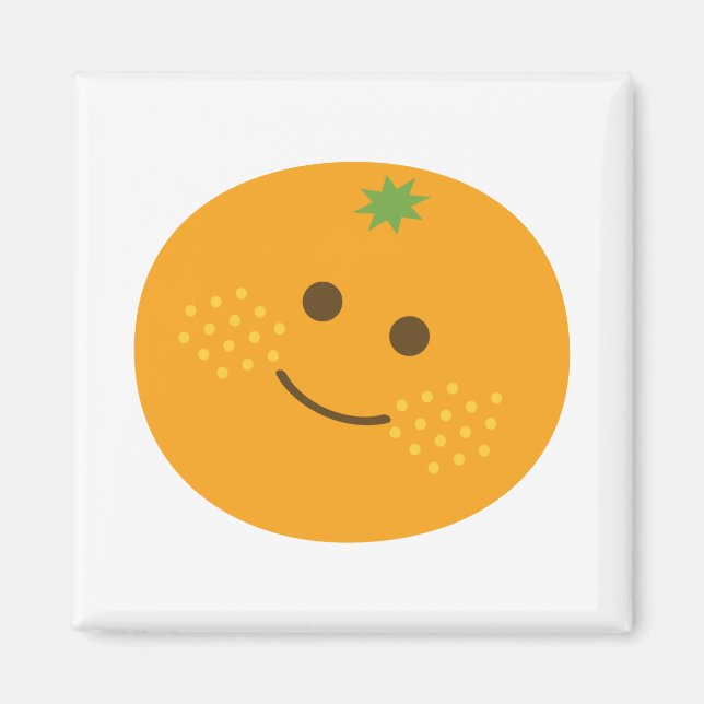 Aimant Cute Orange (Devant)