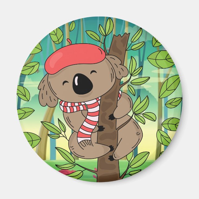 Aimant Cute Ours Koala (Devant)
