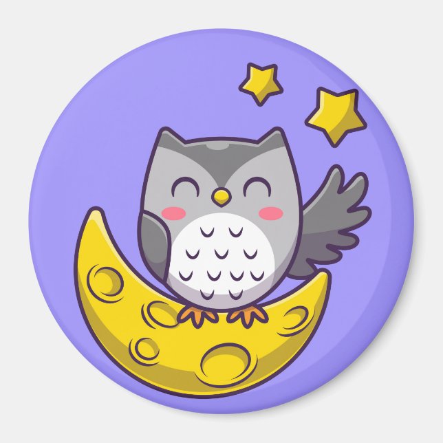 Aimant Cute Owl (Devant)