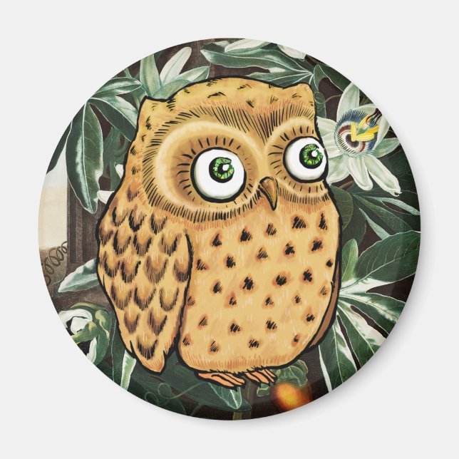 Aimant Cute Owl (Devant)