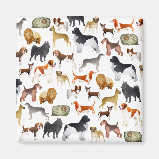 Aimant Cute Pedigree Papier peint pour chien animal de co