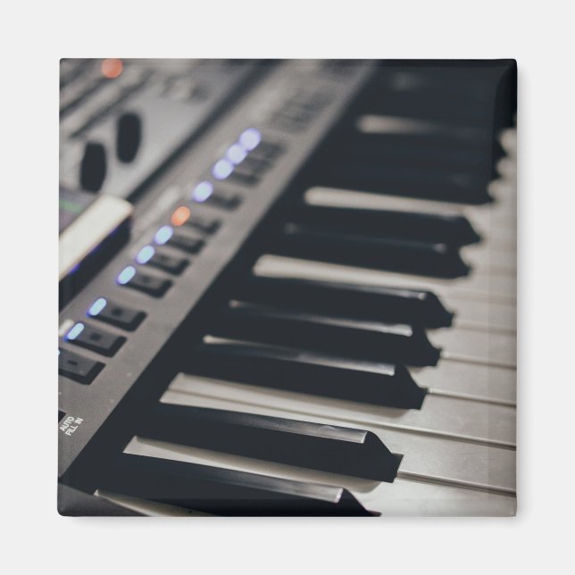Aimant Cute Piano Design (Devant)