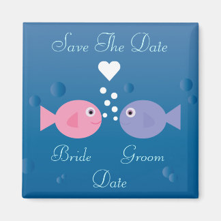 Aimant Cute Poisson Cartoon Enregistrer La Date Personnal