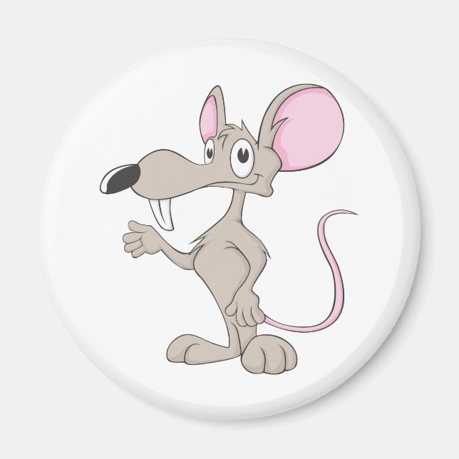 Aimant Cute rat (Devant)
