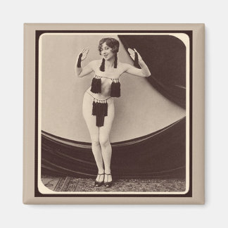 Aimant Cute risqué 1920's Flapper Girl