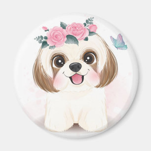 Aimant Cute Shih Tzu