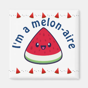 Aimant Cute Smiling Kawaii Watermelon