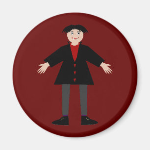 Aimant Cute Vampire Halloween