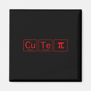 Aimant Cutie Pie Pi Day Math Table Périodique Valentine G