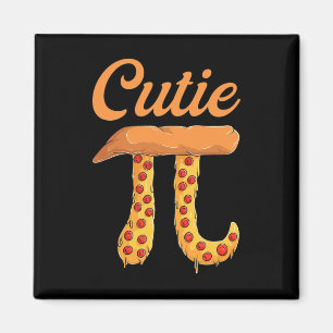 Aimant Cutie Pizza Pi Day Vintage Retro Math Lover