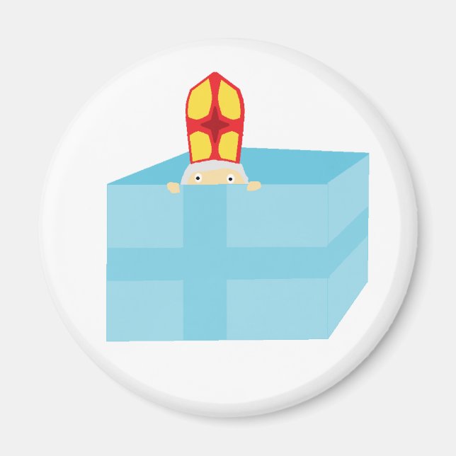 Aimant Cutieful Kids Art Drôle St Nicholas Sinterklaas (Devant)