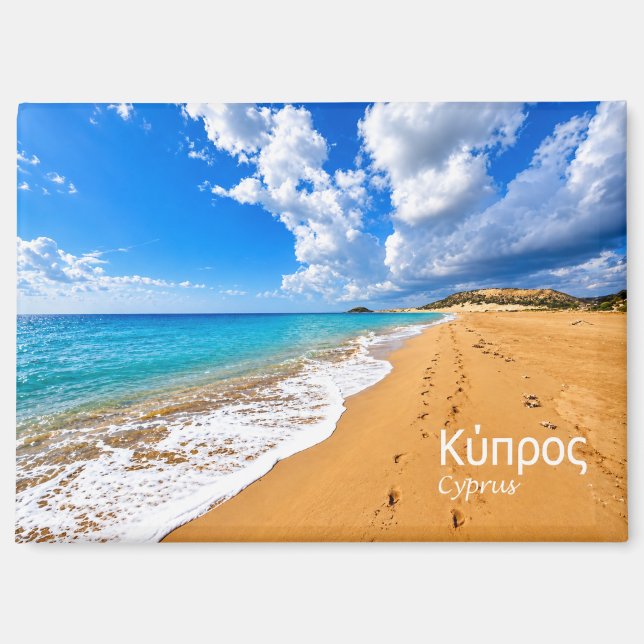 Aimant CY0029, Chypre, Plage  (Recto)