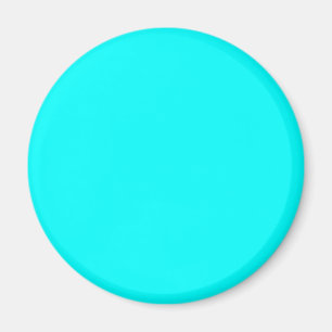 Aimant Cyan / Aqua Blue 00FFFF couleur - Option pour ajou