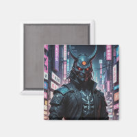 Cyberpunk Demon Samurai