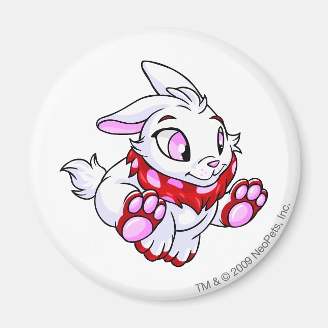 Aimant Cybunny rouge (Devant)