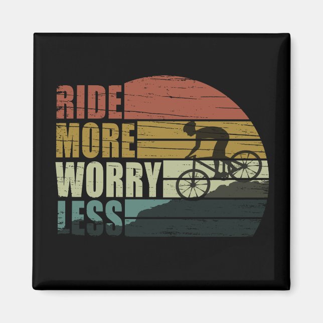 Aimant cycling inspirational quotes (Devant)