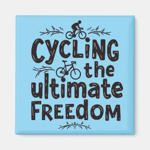 Aimant Cyclisme avec Style