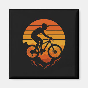 Aimant Cycliste de VTT Cadeau de vélo pour hommes Wo