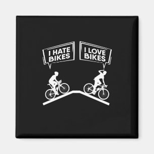Aimant Cycliste I Love Bikes