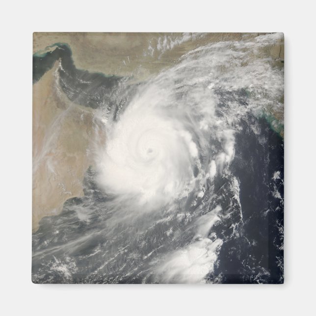 Aimant Cyclone tropical Gonu en mer d'Oman (Devant)