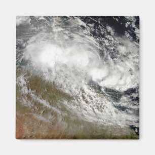 Aimant Cyclone tropical Olga sur le nord-est de l'Austral