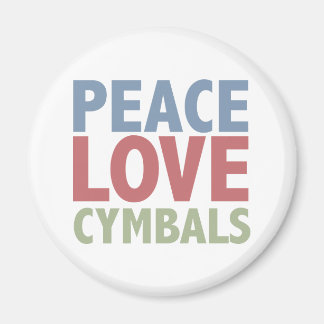 Aimant Cymbales de l'amour de la paix