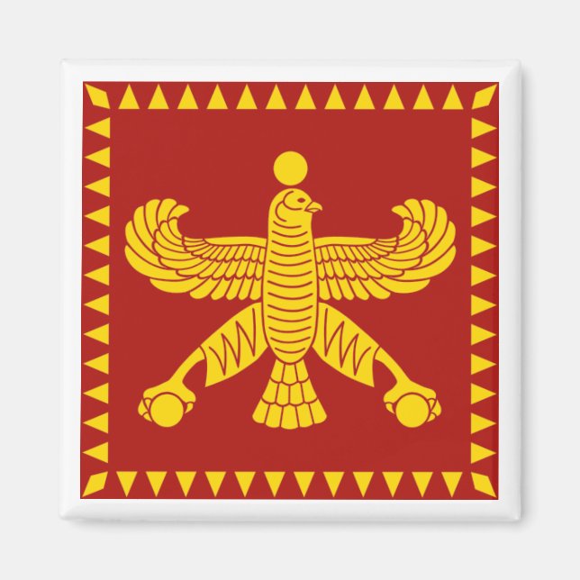 Aimant Cyrus le grand drapeau standard (Devant)