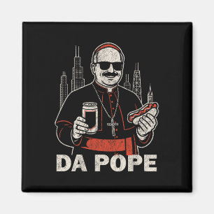 Aimant Da Pope De L'Amérique Chicago Pape Leo Xiv Funny V
