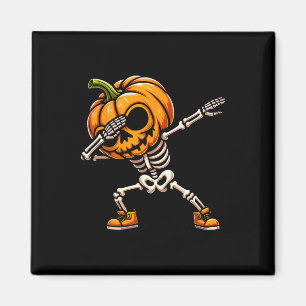 Aimant Dabbing Halloween squelette garçons farce plaisant