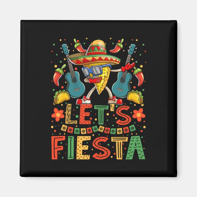 Aimant Dabbing Nacho Cinco De Mayo Chemise Femmes Hommes  (Devant)