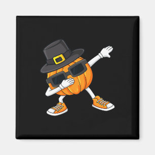 Aimant Dabing Pumkin Pilgrim Thanksgiving Day Boys Girl