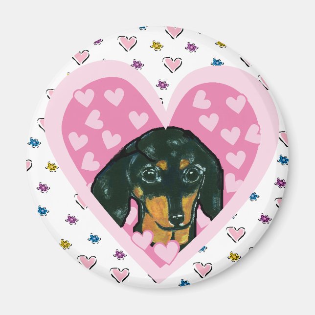 Aimant Dachshund (Devant)