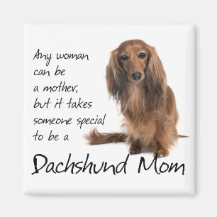 Aimant Dachshund Maman