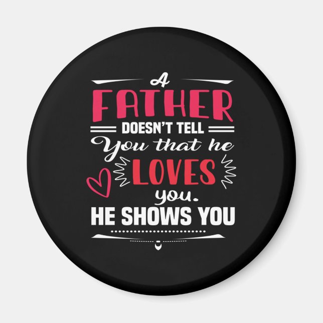 Aimant Daddy Gift A Father Does Not Tell (Devant)