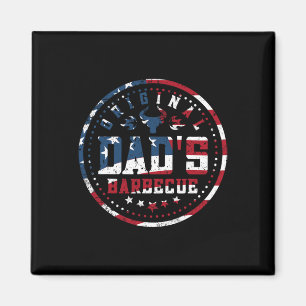 Aimant Dads originaux Bbq Dads Byckyard Grilling America