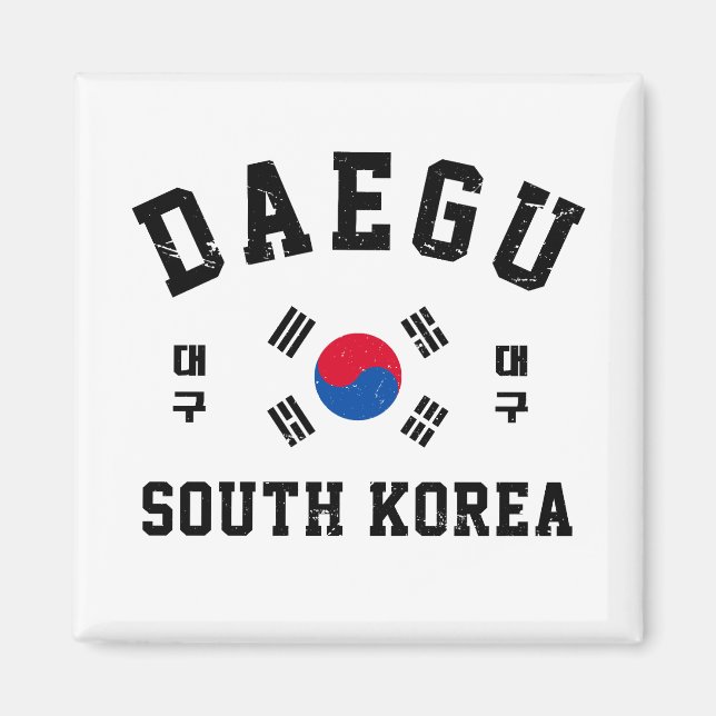 Aimant Daegu Corée du Sud  (Devant)