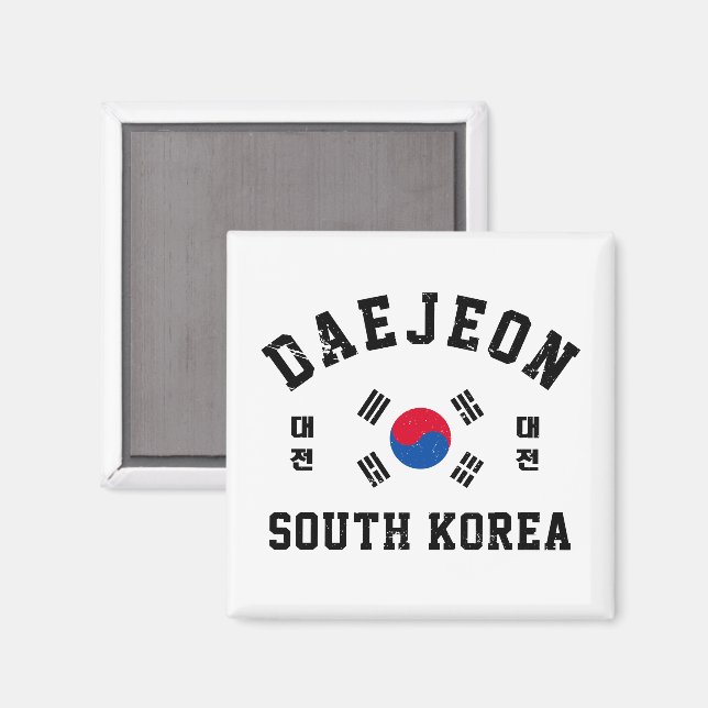 Aimant Daejeon Corée du Sud (Recto/Verso)