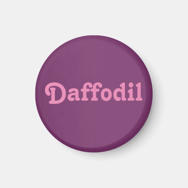 Aimant Daffodique magnétique (Devant)