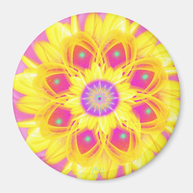 Aimant Daffodique par Power Flower (Devant)