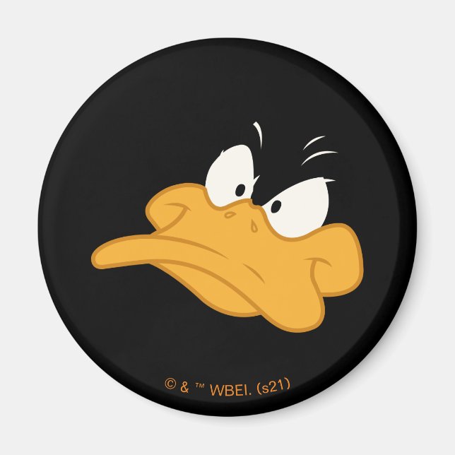 Aimant DAFFY DUCK™ Angry Face (Devant)