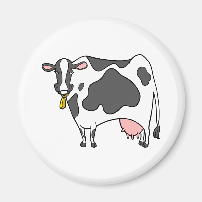 Aimant Dairy Cow Cartoon (Devant)