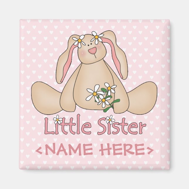 Aimant Daisy Bunny Little Sister (Devant)