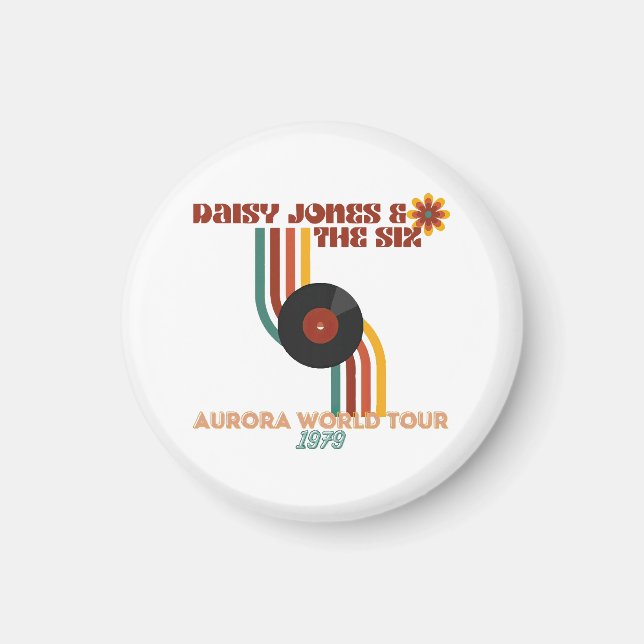 Aimant Daisy Jones The Six  (Devant)