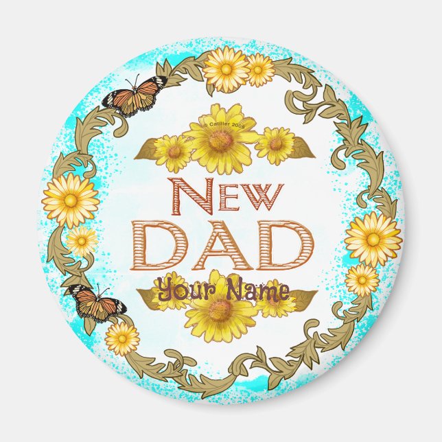 Aimant Daisy New Papa (Devant)