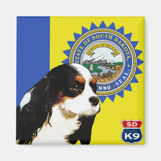 Aimant Dakota du Sud Cavalier King Charles Spaniel