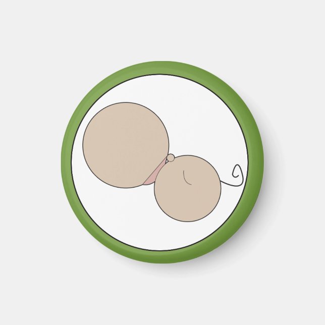 Aimant d'allaitement - Style A (Devant)