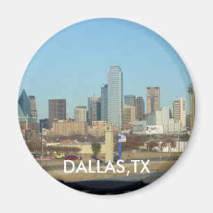 Aimant Dallas - customisé