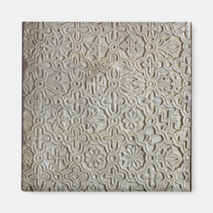 Aimant dalle byzantine avec décoration cruciforme, 12ème-