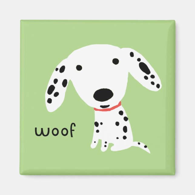 Aimant Dalmatien Ouah (Devant)