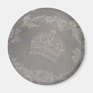 Aimant Damas irlandais antique avec Couronne royale